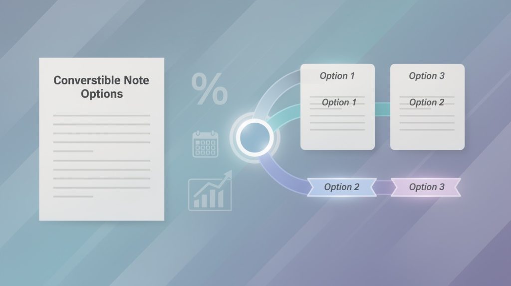 Convertible Note Options: Choosing The Right Path For Seed Financing