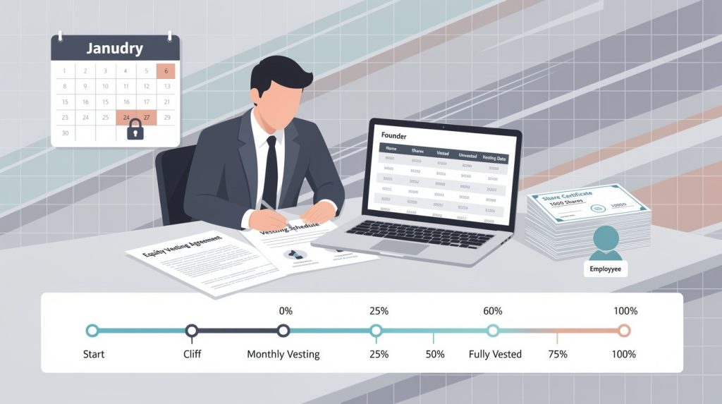 Employee Equity Vesting Basics: How Founders Navigate Vesting