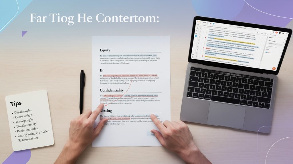 Startup Contract Drafting Tips: Essential Language for Founders