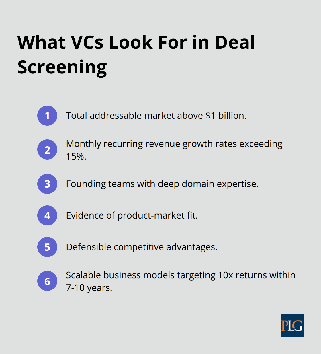 Key investment screening criteria used by San Francisco venture capital firms - venture capital how does it work
