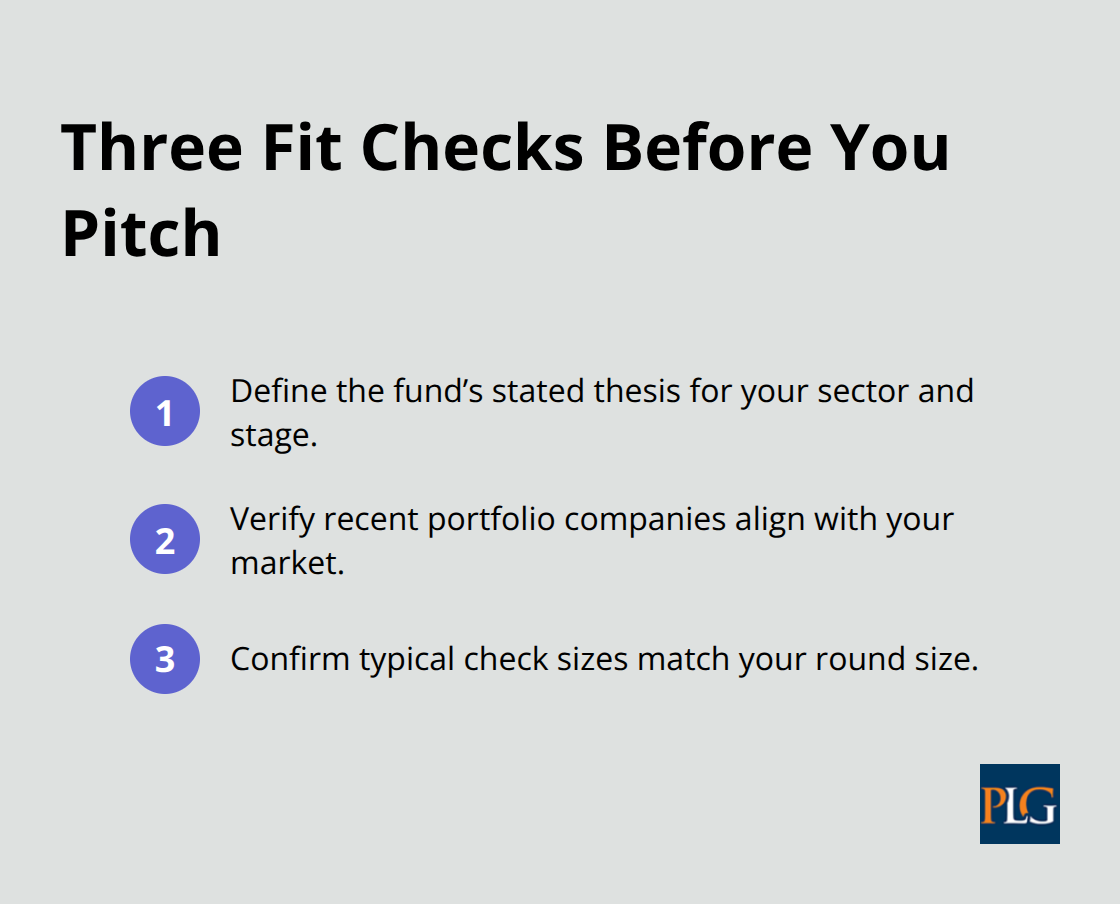 A compact checklist to match your startup with the right VC fund - venture capital investment funds