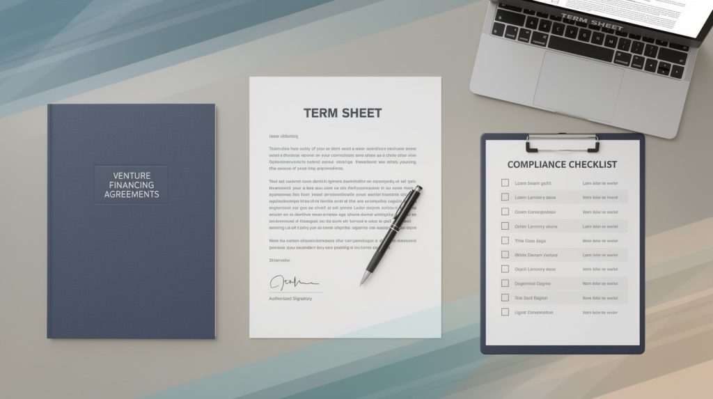 Venture Financing Agreements: Navigating Term Sheets and Compliance